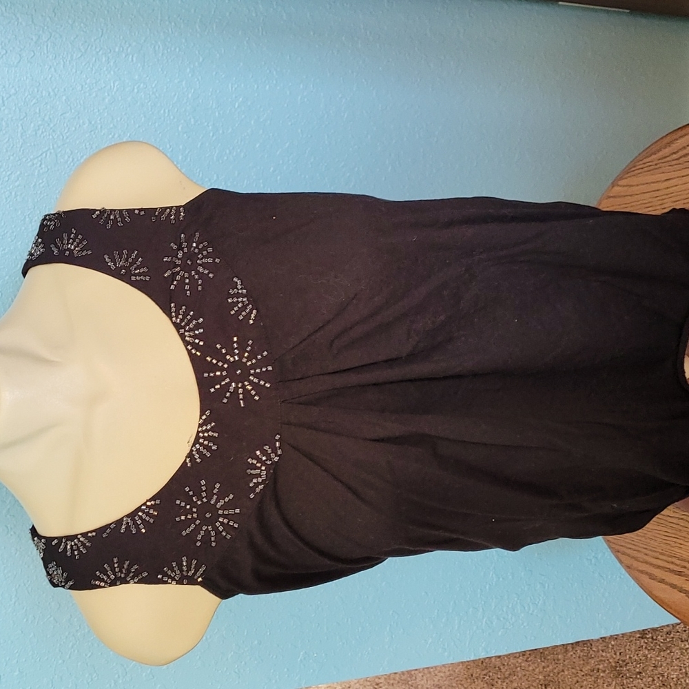 Cote Femme beaded tank Size Small